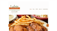 Desktop Screenshot of lolaschickenshack.com